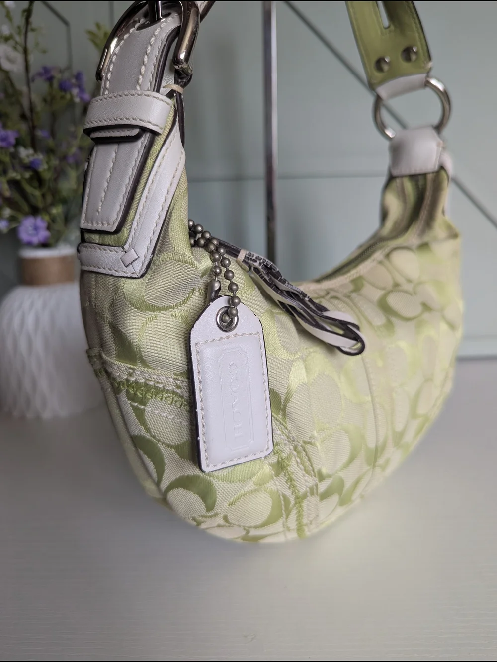 Coach Soho Signature SmallHobo bag from the Y2K era - Picture 3 of 11